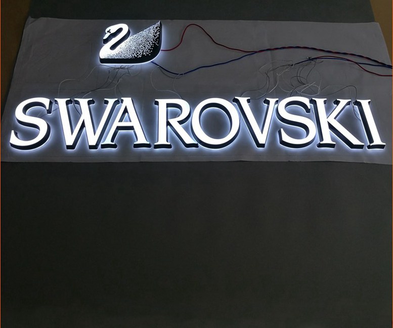 Custom Indoor Advertising Signage Led Shop Sign 3D Acrylic Letters 211